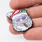 Pins And Aces Golf Santa the Degenerate Ball Marker