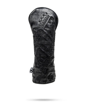 Pins And Aces Golf Blackout Queen of Spades - Fairway Cover