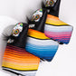 Pins And Aces Golf Mustache Sugar Skull - Blade Putter Cover Black