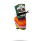 Pins And Aces Golf Mustache Sugar Skull - Blade Putter Cover Green