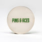 Pins And Aces Golf 6 Milly - Spearmint Ball Marker