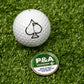 Pins And Aces Golf 6 Milly - Wintergreen Ball Marker