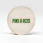 Pins And Aces Golf 6 Milly - Wintergreen Ball Marker