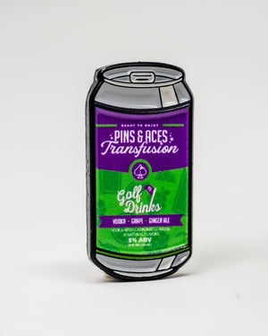 Pins And Aces Golf Transfusion Can Ball Marker