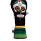 Pins And Aces Golf Mustache Sugar Skull - Driver Cover Black