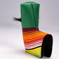 Pins And Aces Golf Mustache Sugar Skull - Blade Putter Cover Green