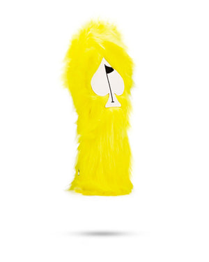 Pins And Aces Golf Yellow Fuzzy - Fairway Cover