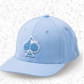 Pins And Aces Golf Performance Spade Hat - Carolina Blue