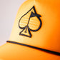 Pins And Aces Golf Perforated Rope Hat - Highlighter Orange