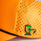 Pins And Aces Golf Perforated Rope Hat - Highlighter Orange
