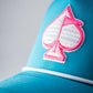 Pins And Aces Golf Perforated Rope Hat - Baby Blue