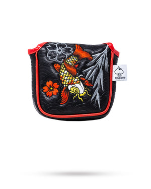 Pins And Aces Golf Koi Flow - Mallet Putter Cover