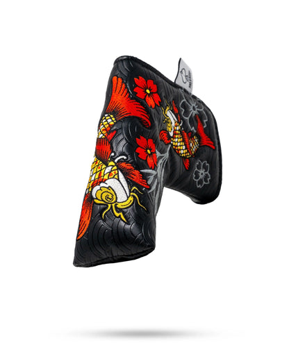 Pins And Aces Golf Koi Flow - Blade Putter Cover