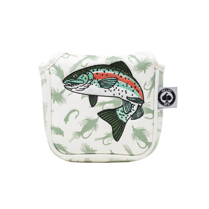 Pins And Aces Golf Trout Mallet Putter Cover