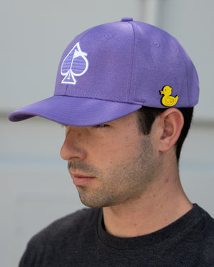 Pins And Aces Golf Performance Spade Hat - Lavender