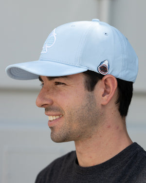 Pins And Aces Golf Performance Spade Hat - Carolina Blue