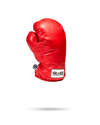 Pins And Aces Golf Boxing Glove Red - Fairway Cover