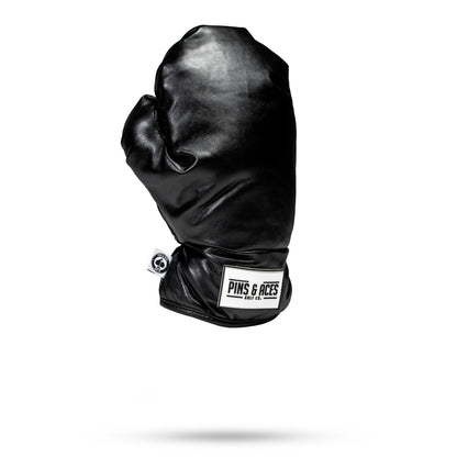 Pins And Aces Golf Boxing Glove Black - Fairway Cover