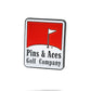 Pins And Aces Golf Pins Reds Ball Marker