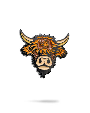 Pins And Aces Golf Highland Cow Ball Marker