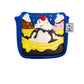 Pins And Aces Golf Banana Split - Mallet Putter Cover