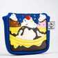 Pins And Aces Golf Banana Split - Mallet Putter Cover
