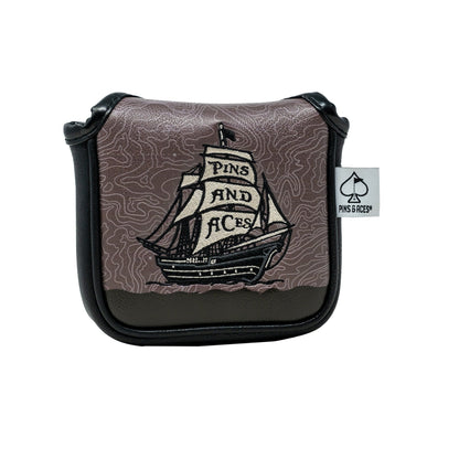 Pins And Aces Golf Pirate - Mallet Putter Cover