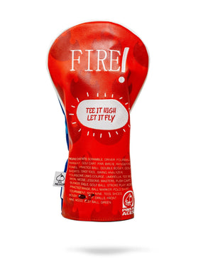 Pins And Aces Golf Fire Sauce - Driver Cover