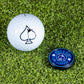 Pins And Aces Golf Pop Out Medallion Ball Marker - Navy