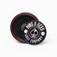 Pins And Aces Golf Pop Out Medallion Ball Marker - Black