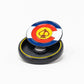 Pins And Aces Golf Pop Out Medallion Ball Marker - Colorado