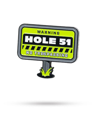 Pins And Aces Golf HEYDUDE - Hole 51 Ball Marker