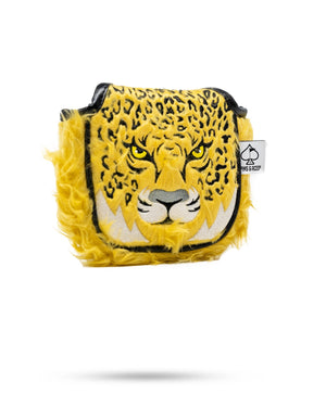 Pins And Aces Golf Leopard - Mallet Putter Cover