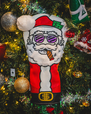 Pins And Aces Golf Santa Degenerate - Driver Cover