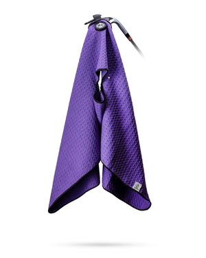 Pins And Aces Golf Magnetic Towel - Grape
