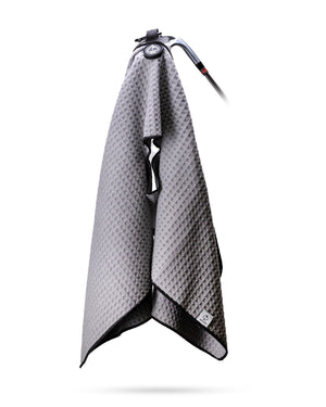 Pins And Aces Golf Magnetic Towel - Gray