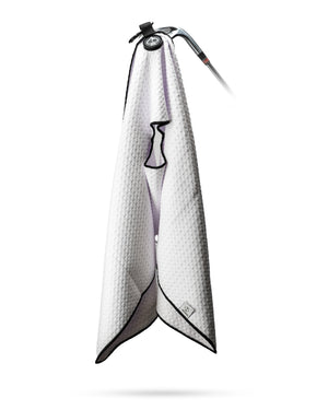 Pins And Aces Golf Magnetic Towel - White