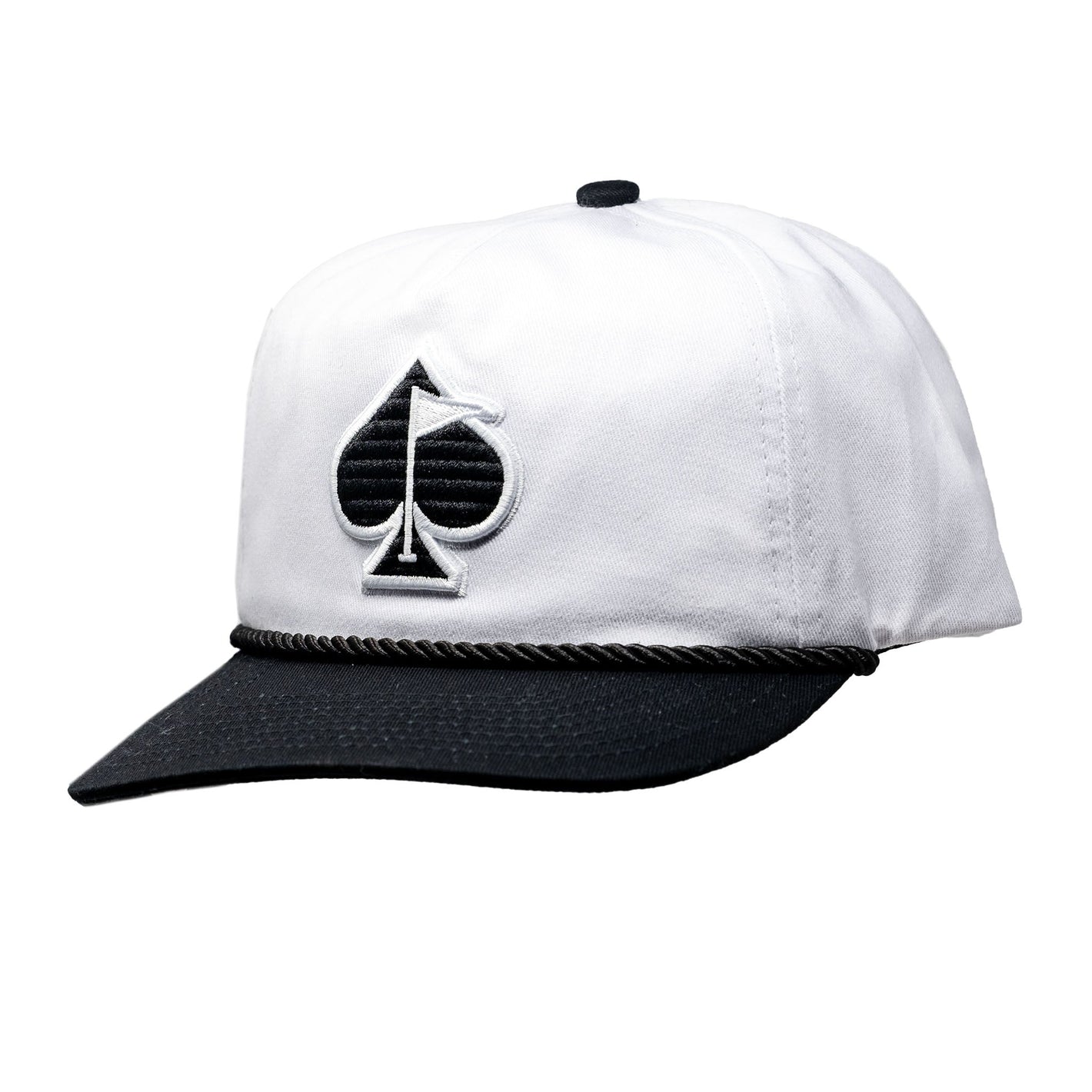 Pins And Aces Golf Heritage Rope Hat - Domino