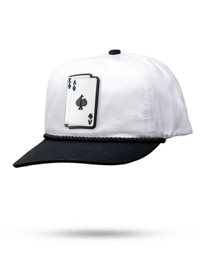 Pins And Aces Golf Heritage Rope Hat - AK - Domino