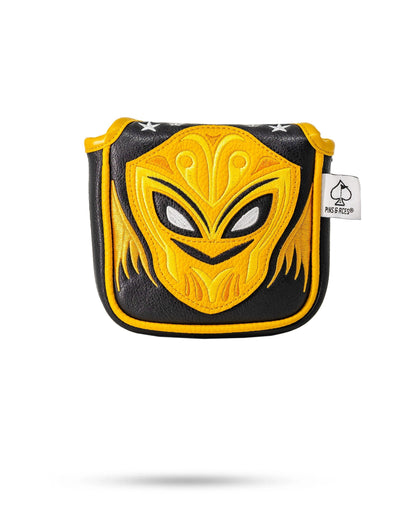 Pins And Aces Golf Lucha Libre Mask - Mallet Putter Cover