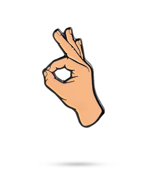 Pins And Aces Golf OK Hand Ball Marker