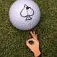 Pins And Aces Golf OK Hand Ball Marker