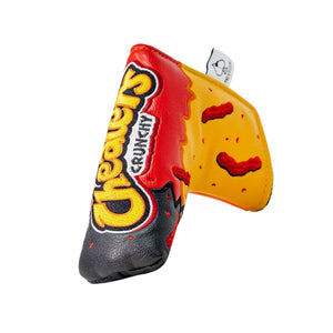 Pins And Aces Golf Flamin' Hot Cheaters - Blade Putter Cover