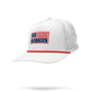 Pins And Aces Golf Perforated Rope Hat - USA