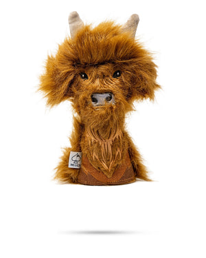 Pins And Aces Golf Highland Cow - Hybrid Cover