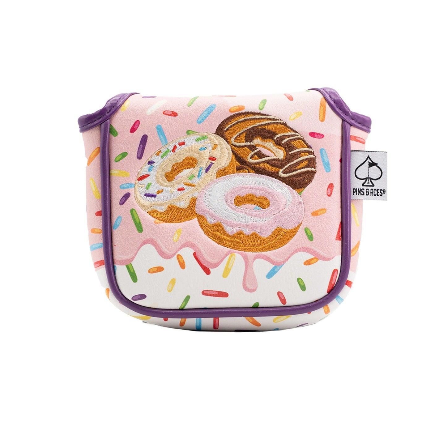 Pins And Aces Golf Glazed and Confused - Mallet Putter Cover