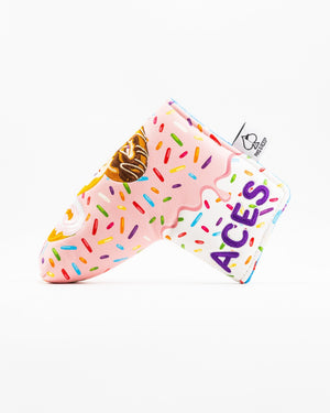 Pins And Aces Golf Glazed and Confused - Blade Putter Cover