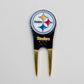 Team Golf NFL Die Cut Divot Tool With 2 Ball Markers