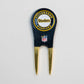 Team Golf NFL Die Cut Divot Tool With 2 Ball Markers