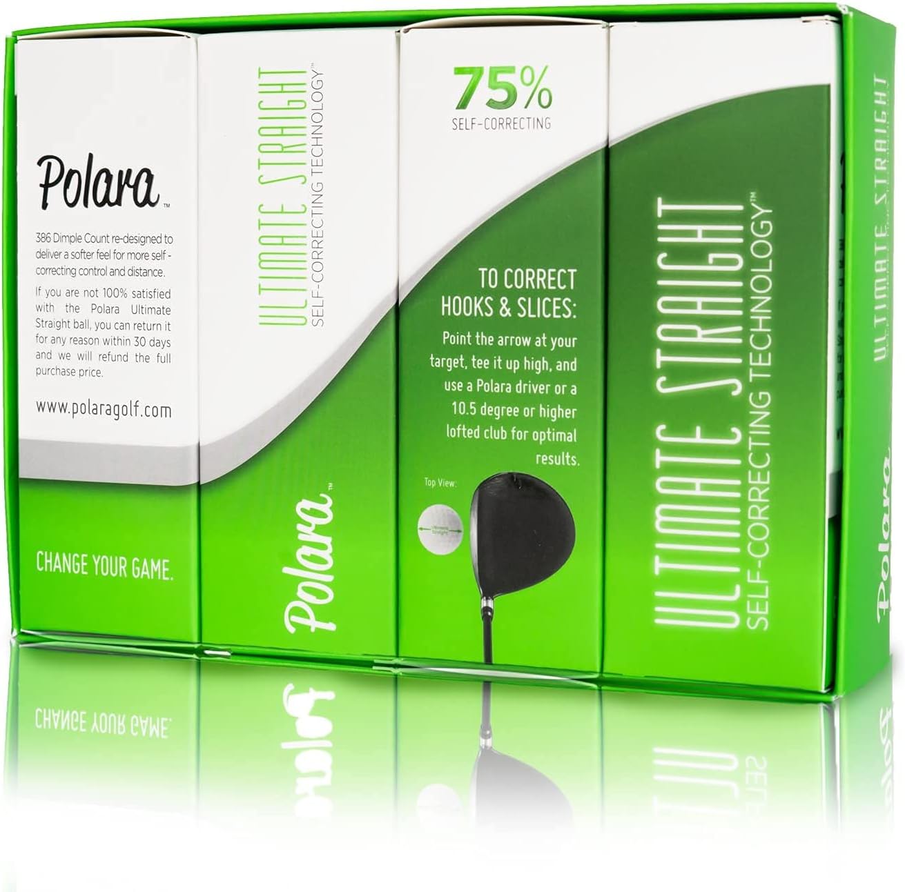 希少稀な Self 75% - Straight Ultimate - US Polara Correcting Balls Golf ラウンド用品・アクセサリー